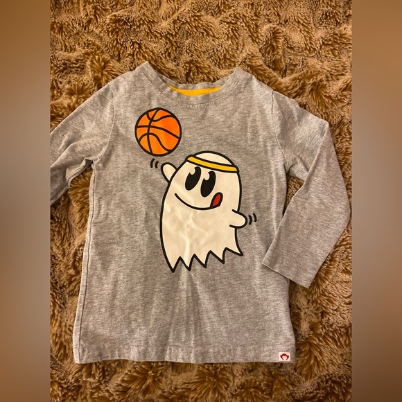 Like new Kids Appaman ghost long sleeve graphic tee, boys in size 3T - Picture 4 of 4